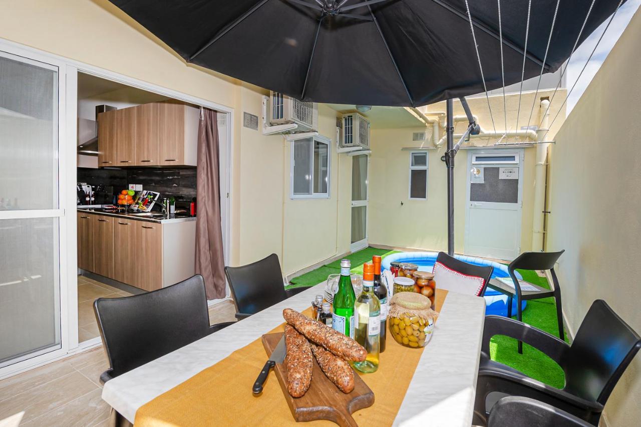 Summer Breeze 3 Bedroom Family Maisonette With Sunny Terrace In Mellieha - By Getawaysmalta Eksteriør bilde